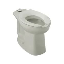 Taza para fluxometro comercial sin tapa para discapacitado blanco modelo quantum luxe fv