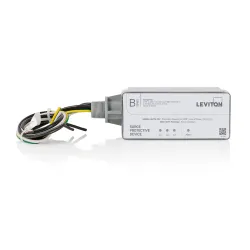 Supresor de pico de voltaje 130ka por fase 120 barras 120 voltios trifasico leviton