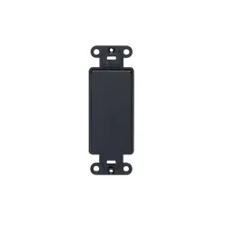 Tapa ciega  decora negra  80414-2w leviton