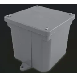 Caja de paso waterproof de pvc 4x4 aejb444