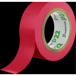 Tape cinta  color rojo 33 pies - 10 metros  prysmian  p22
