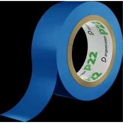 Tape cinta color azul 33 pies - 10 metros  prysmian  p22