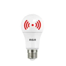 Bombillo led a60 con sensor de movimiento e27 12w rca