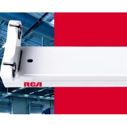 Portalampara g13 base t8 x 2 tubos led60cm