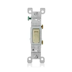 Interruptor/Switch sin polarizar 15 amperios 120 voltios grado residencial