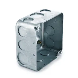 Caja cuadrada alta square box 1/2x3/4 e 21/8