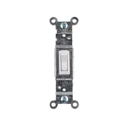 Interruptor/Switch sencillo blanco issa