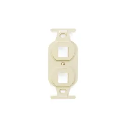 Inserto quick duplex crema 41087-2ip
