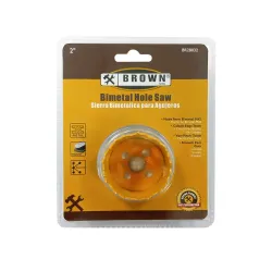 Broca sierra de metal 2 para perforar brown br28032