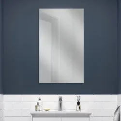 Espejo sin marco color gris tamaño 40x70 centimetros