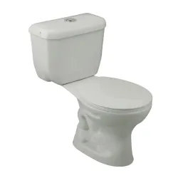 Inodoro ginebra redondo blanco e-120sbl fv
