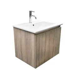 Mueble elevado  color cambrian oak modelo venus minoa tamaño 61x45x50