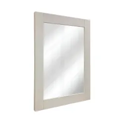 Espejo con marco tamaño 65x85x3 modelo genova minoa color roble virginia