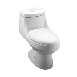 Inodoro blanco one piece modelo trento fv