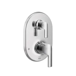 Llave de baño (trim) sin regadera con desviador (diverter) acabado cromado modelo m-core moen