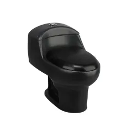 Inodoro negro one piece monaco fv