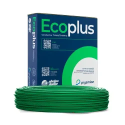 Cable thhn-thwn nº14 awg verde rollo