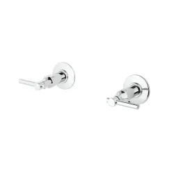 Llave de baño doble sin regadera acabado cromado pfister