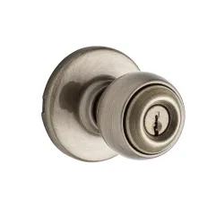 Cerradura de pomo para entrada con llave modelo polo  kwikset