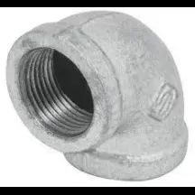 Codo galvanizado de 1 x 90 g90