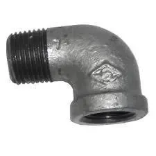 Codo calle galvanizado 3/4 x 90 g92