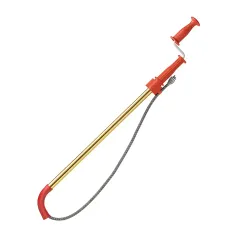 Destapador tipo baston para inodoro de 6 piesc/accesorio de taladro