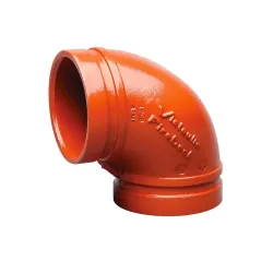 Codo ranurado firelock de 6 x 90 victaulic