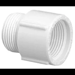 Extención rosca macho-hembra de pvc de 1/2