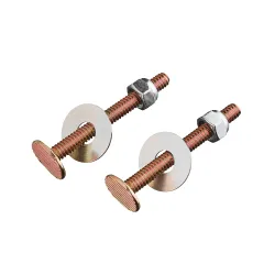 Tornillo trasero de metal para inodoro 1/4x 2 1/4