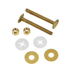 Tornillo trasero de bronce solida para inodoro ed02bb