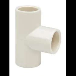 Tee pvc de 3/4 lisa para agua potable calibre 40