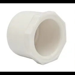 Tapón liso de pvc 1 1/4 calibre 40 para agua potable
