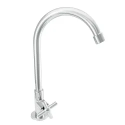 Llave sencilla para fregador manubrio de cruz minoa