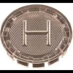 Chapa plastica caliente pp cromo 9413300 va con 11698-11697-11698