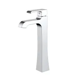 Llave de lavamanos alta cromada modelo bacci pfister