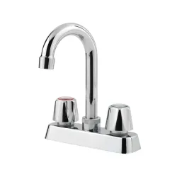 Llave bar cromada cuello alto manubrio redondo g1714000