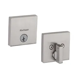 Cerradura para exterior acabado satinad modelo downtown kwikset