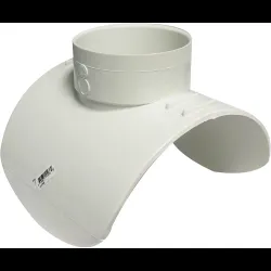 Silleta tee 8 x 6 pvc