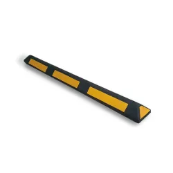 Tope para estacionamiento 180cm con reflectivos y herrajes