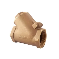 Valvula check anti retorno de 1/2 tipo cortina con rosca helbert