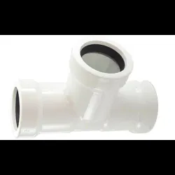 Tee de pvc  4con glandula sdr 21 