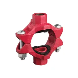 Tee mecanica doble de 21/2 x 3/4 roscada ul/fm