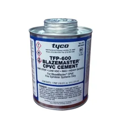 Pegamento blazemaster tyco