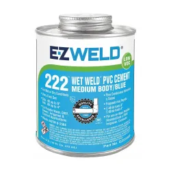 Pegamento para tubo pv de agua 1/2 pinta e-z weld