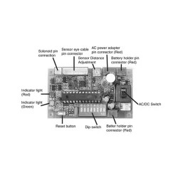 Repuesto para modulo de control de fluxometro para urinal moen