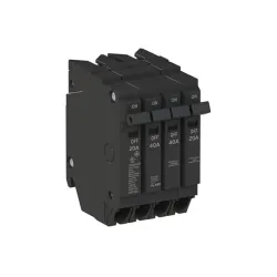 Breaker quad 20 amp 1polo, 40 amp 2polos, 20 amp 1polo 120/240 voltios thqlq204020