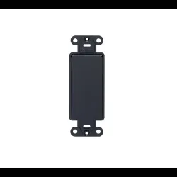 Tapa ciega  decora negra  80414-2w leviton