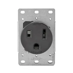 Tomacorriente 3 huecos 50 amperios 2 polos 250 voltios grado industrial