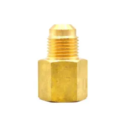 Adapter flare hembra de 1/4 a 3/8 de refrigeración