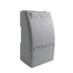 Protector de voltaje atornillable lineal 2 fase para aire acondicionado inverter gris hasta 52,000 btu  motores electricos 6,000 vta, 30 amperios, 4hp, 220 voltios